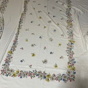 Floral Patterned bedspread 50’s